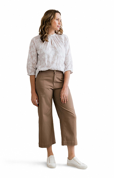 Ladies Lily & Me Isla Cropped Trousers