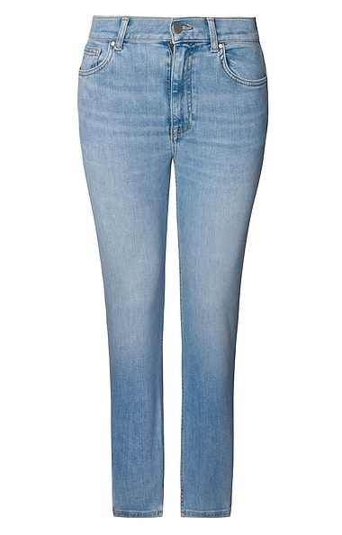 Ladies Gant Crop Slim Jeans
