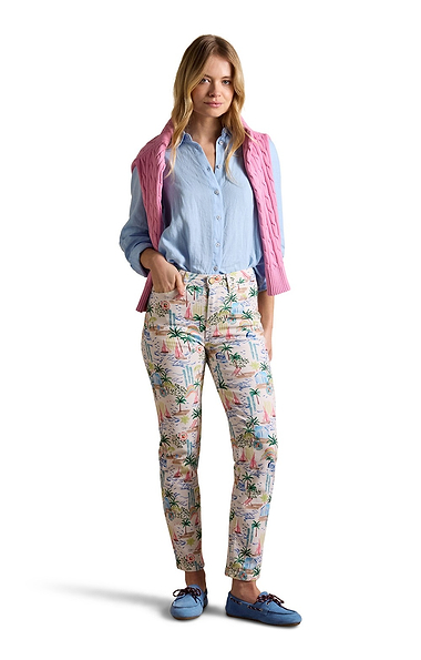 Ladies Joules Slim Straight Jean
