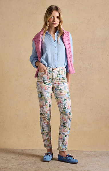 Ladies Joules Slim Straight Jean