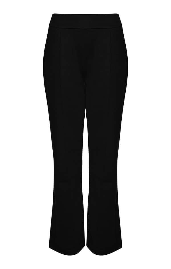 Ladies Wide Leg Jersey Trousers