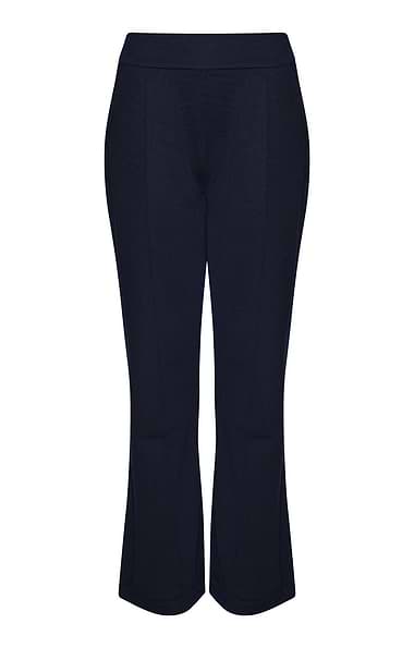 Ladies Wide Leg Jersey Trousers