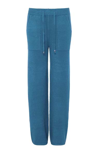 Ladies Wide Leg Knit Trousers