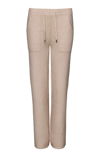 Ladies Wide Leg Knit Trousers