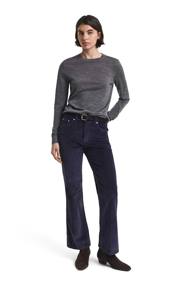 Ladies Gant Slim Flare Stretch Corduroy Jeans