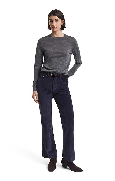 Ladies Gant Slim Flare Stretch Corduroy Jeans