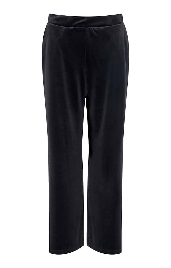 Ladies Stretch Velvet Trousers