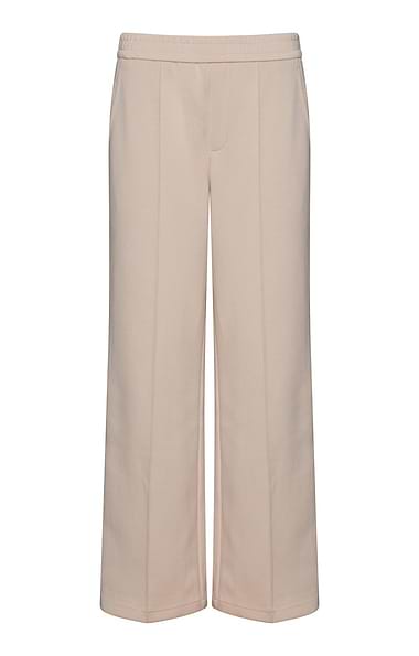 Ladies Oui Pull On Striped Trousers