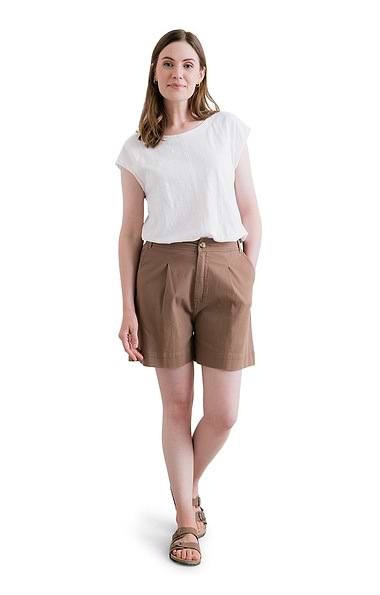 Ladies Lily & Me Merrick Twill Shorts