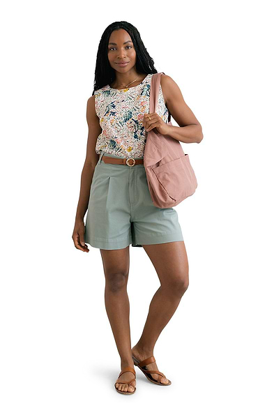 Ladies Lily & Me Merrick Twill Shorts