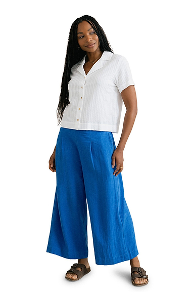 Ladies Lily & Me Linen Rich Trousers
