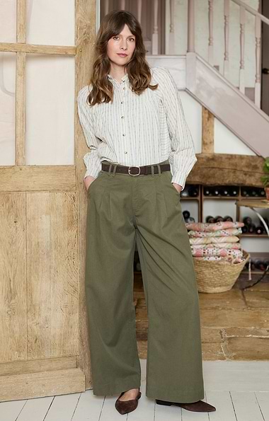 Ladies Lily & Me Sophie Tencel Trousers