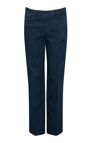 Ladies Anna Montana Straight Leg Pull On Jeans