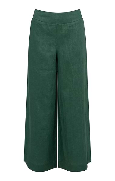 Ladies Foil Pull Together Linen Trousers