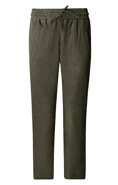 Ladies Goat Suede Trousers
