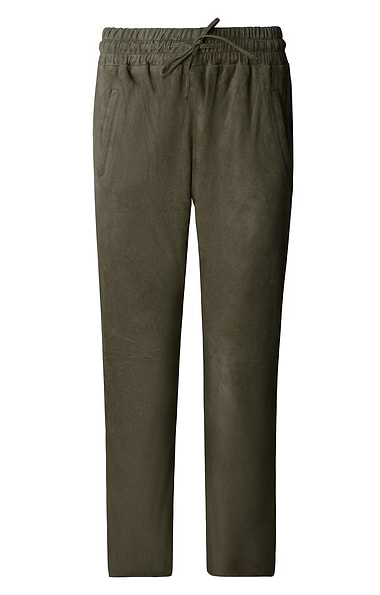 Ladies Goat Suede Trousers