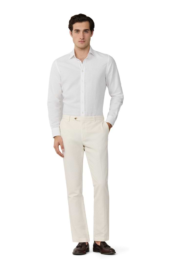Men's Hackett London Cotton Linen Chinos