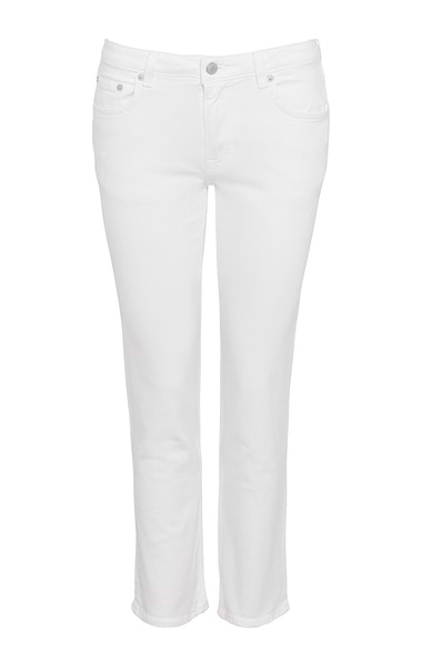 Ladies Gant Cropped Straight Leg Stretch Jeans