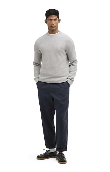 Men's Barbour Cotton Linen Relaxed Trouser