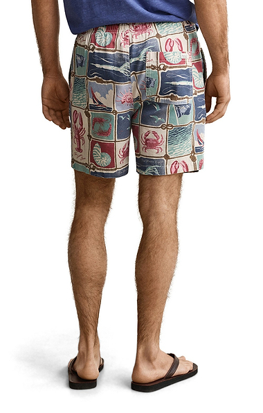 Men's Gant Nautical Print Swim Shorts