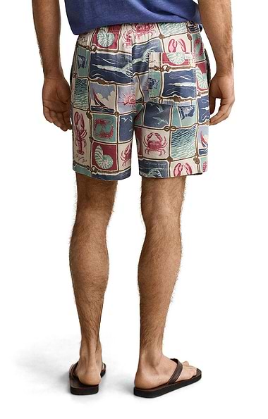 Men's Gant Nautical Print Swim Shorts