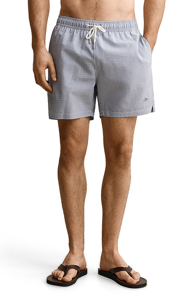Men's Gant Striped Seersucker Swim Shorts