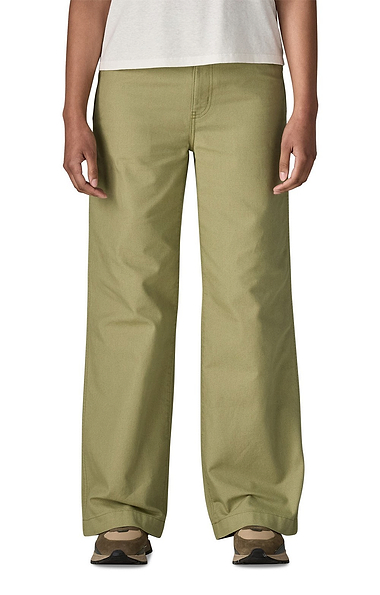 Ladies Point Reyes Canvas Wide-Leg Trousers