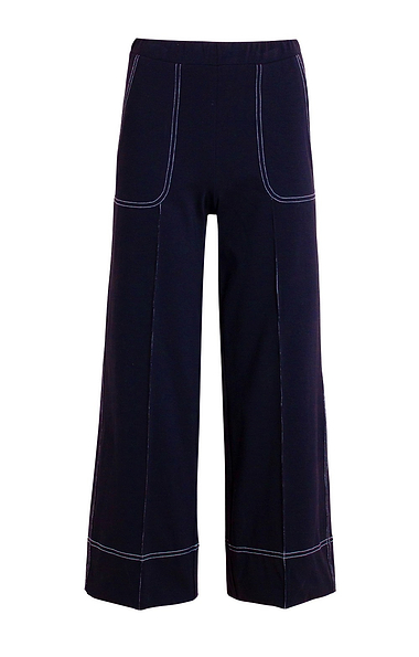 Ladies Vilagallo Pull On Contrast Stitch Culottes