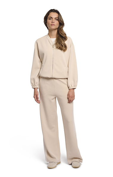 Ladies Rino & Pelle Stripe Relaxed Fit Trousers