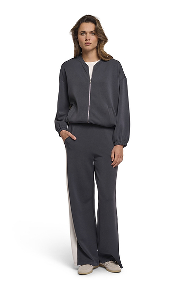 Ladies Rino & Pelle Stripe Relaxed Fit Trousers