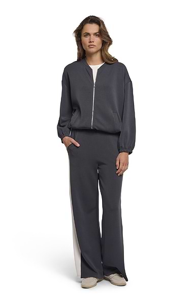 Ladies Rino & Pelle Stripe Relaxed Fit Trousers