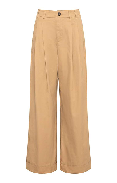 Ladies Saint Tropez Parker Smart Cotton Trousers
