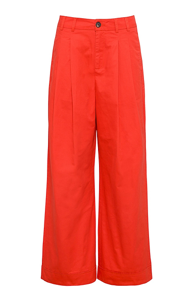 Ladies Saint Tropez Parker Smart Cotton Trousers