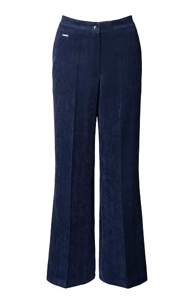 Ladies Comfort Herringbone Trousers