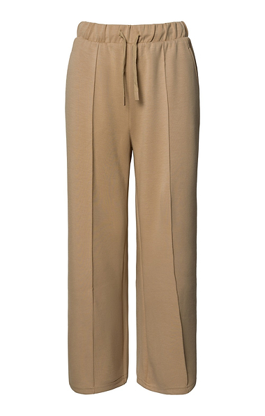 Ladies Soft Feel Wide Leg Trousers