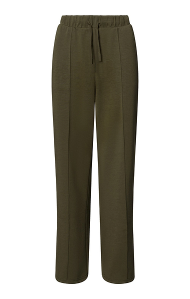 Ladies Soft Feel Wide Leg Trousers