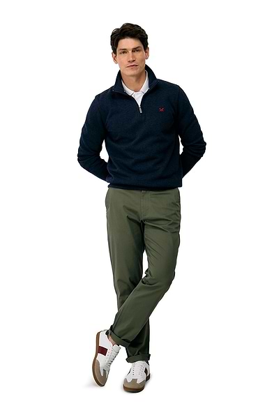 Men's Crew Clothing Straight Leg Chino Trousers