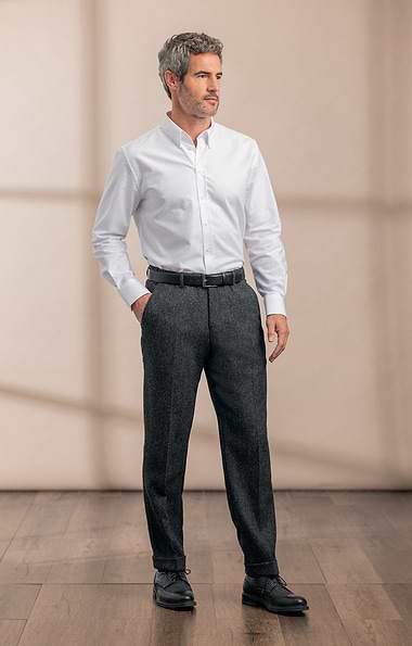 Men's Shetland Tweed Trousers
