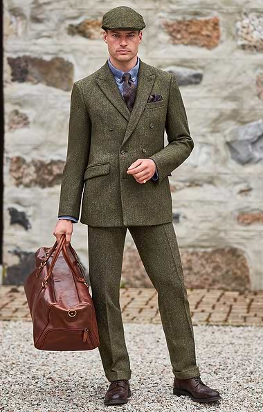 Men's Shetland Tweed Trousers