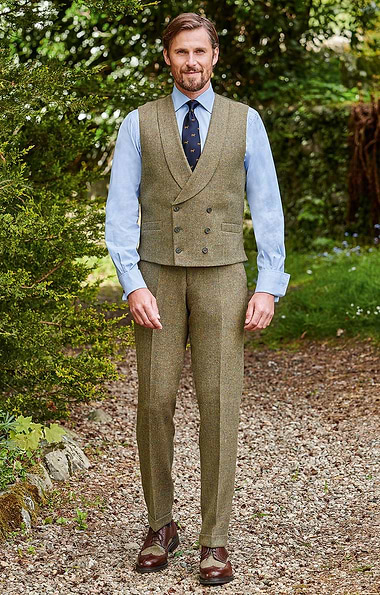 Men's Shetland Tweed Trousers