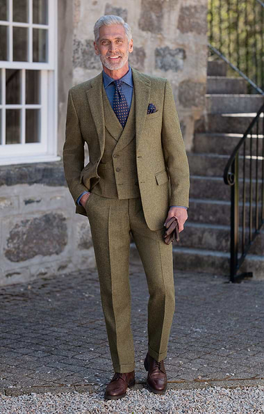 Men's Shetland Tweed Trousers