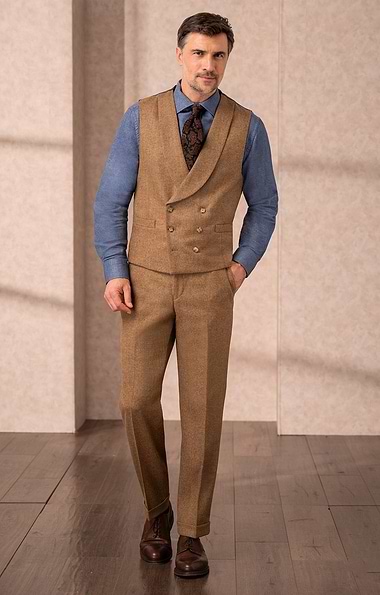 Men's Shetland Tweed Trousers