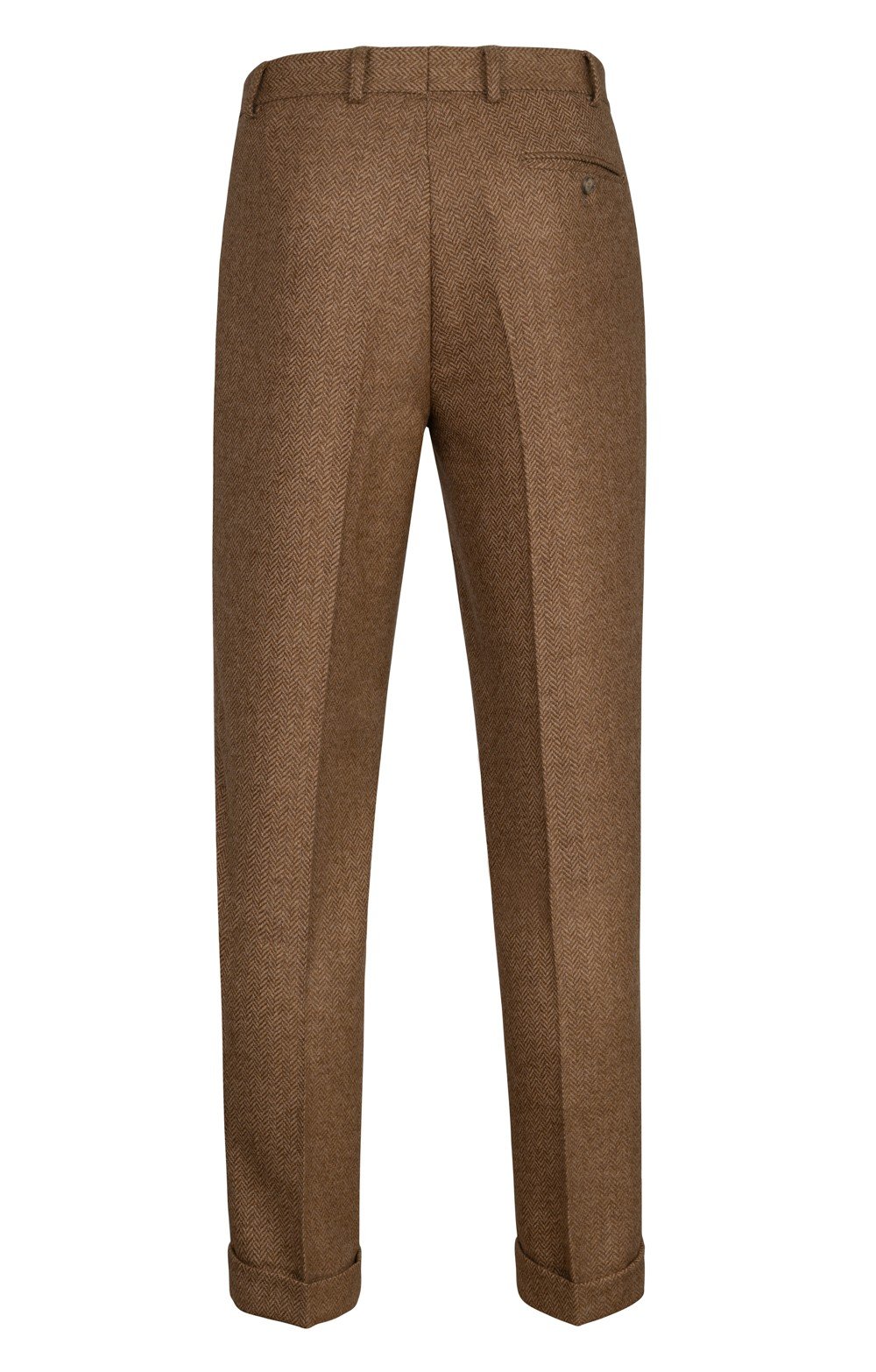 Men's Shetland Tweed Trousers, Natural - House of Bruar