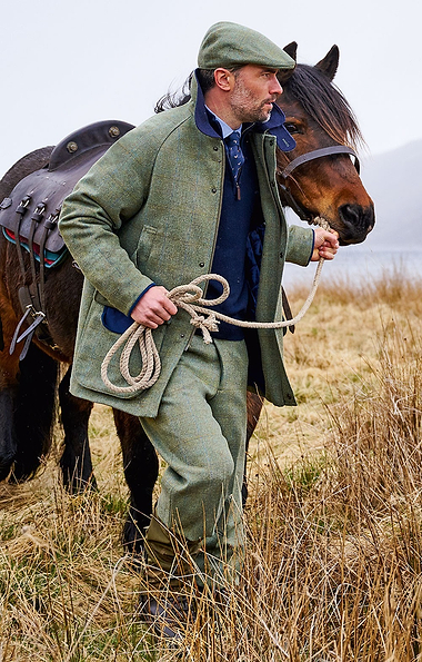 Men's Scottish Saxony Tweed Plus Fours