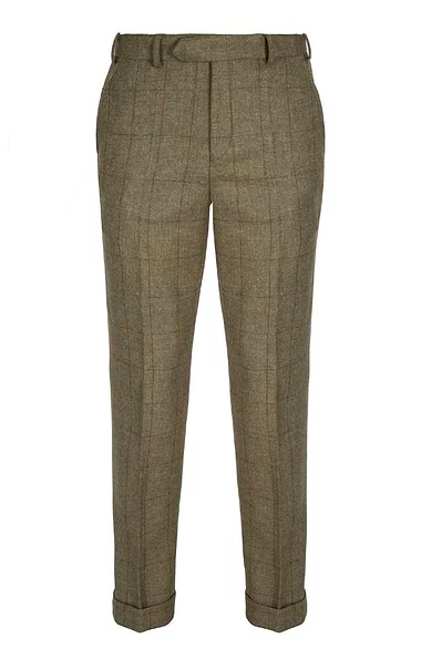 Men's Saxony Tweed Trousers