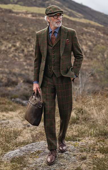 Men's Harris Tweed Trousers