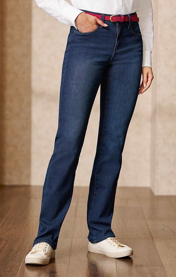 Ladies NYDJ Marilyn Straight Leg Jeans