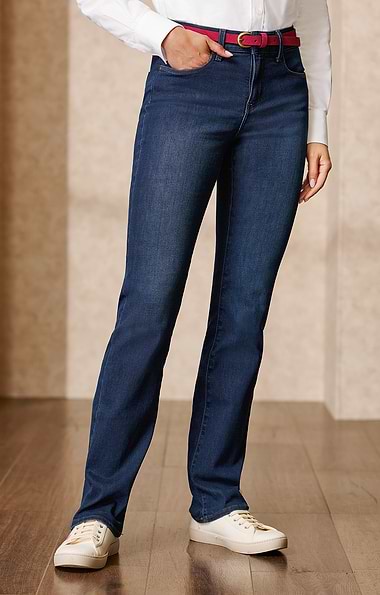 Ladies NYDJ Marilyn Straight Leg Jeans