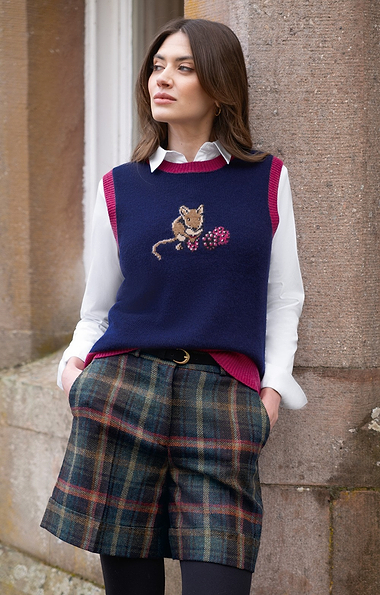 Ladies Tweed Shorts