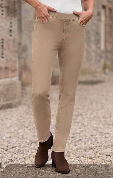 Ladies Anna Montana Denim Pull Ons